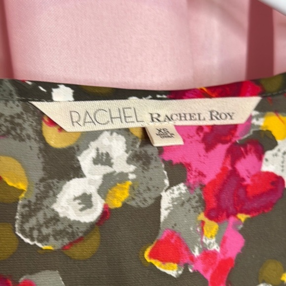 RACHEL Rachel Roy Multicolor Floral Dress Extra Small - Picture 2 of 6